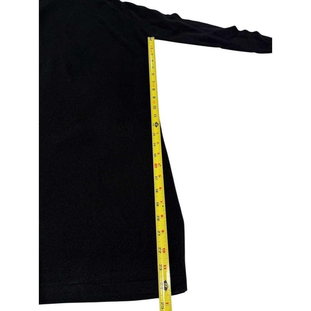 NWT Quince Mongolian Cashmere Turtleneck Sweater Dress‎ Black S - Picture 10 of 14